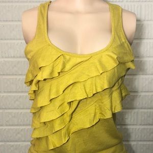 Mustard yellow tank top